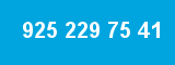 925 229 75 41 925 229 75 41